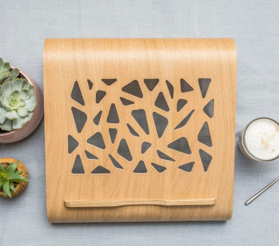 Appareil portable en bois fonctionnel Économie d'espace Refroidissement Ventilation Ascenseur de bureau d'ordinateur