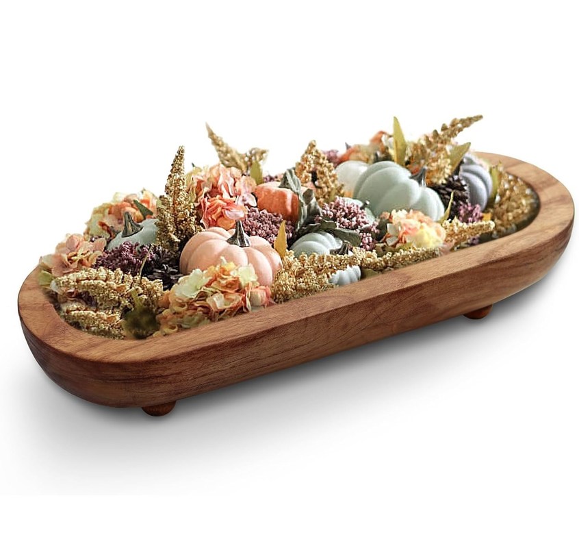 Logo personnalisé SET de bols ronds acceptables pour les bols décoratifs rustiques bruns de ferme