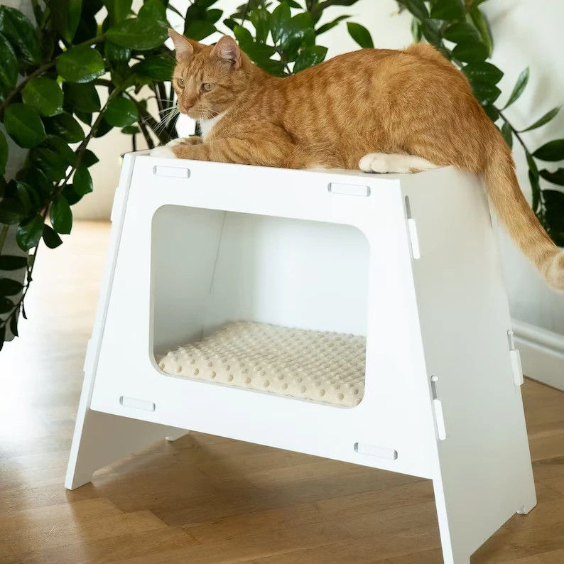 Appareil électroménager à l' intérieur moderne Cage pour animaux de compagnie Maison pour chien et chat Salon