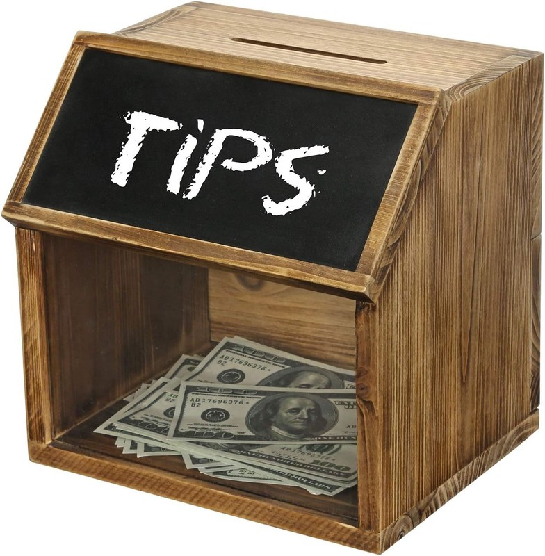 Organiseur de jouets Multifonction boîte à bulletins avec étiquette en carton et fenêtre acrylique