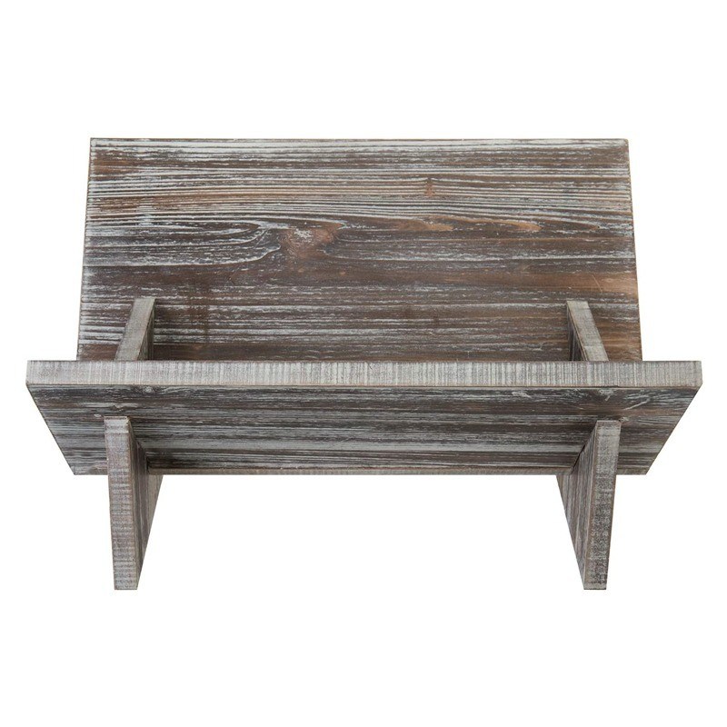 Écrans de livres en bois dans le style rétro Organisateur pour les magazines Fichiers de livres Albums