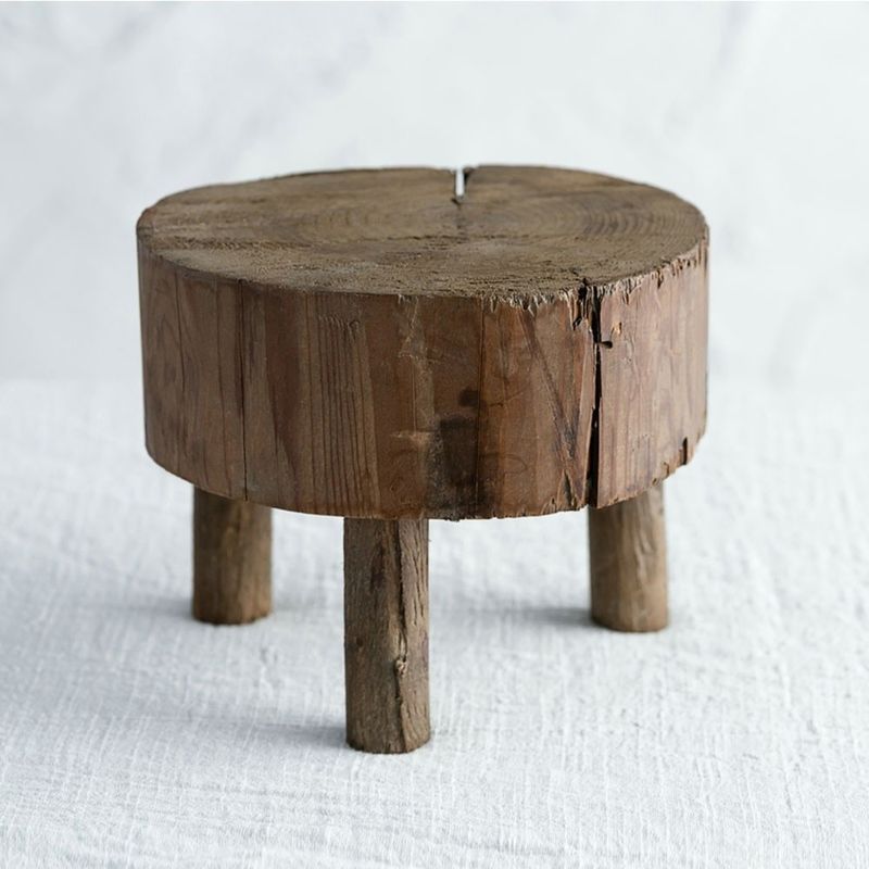Impression à écran de soie Rustique bordure en bois recyclé pour la décoration intérieure