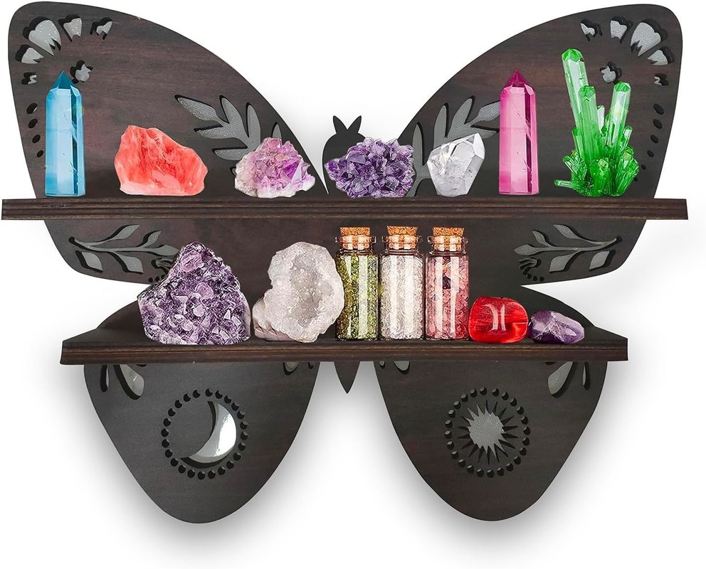 Conteneurs de stockage de conception moderne pour les papillons en bois