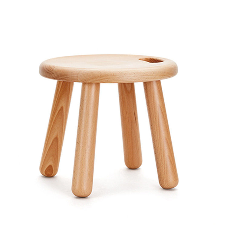 Emballage du courrier N Design moderne petit tabouret rond en bois pour la cuisine salon décoration de la maison meubles tabouret