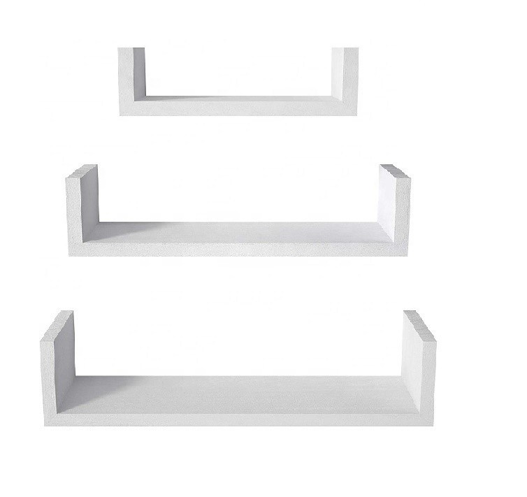 Étagère en bois massif étagères flottantes faites à la main étagère en bois montée sur le mur pour la maison