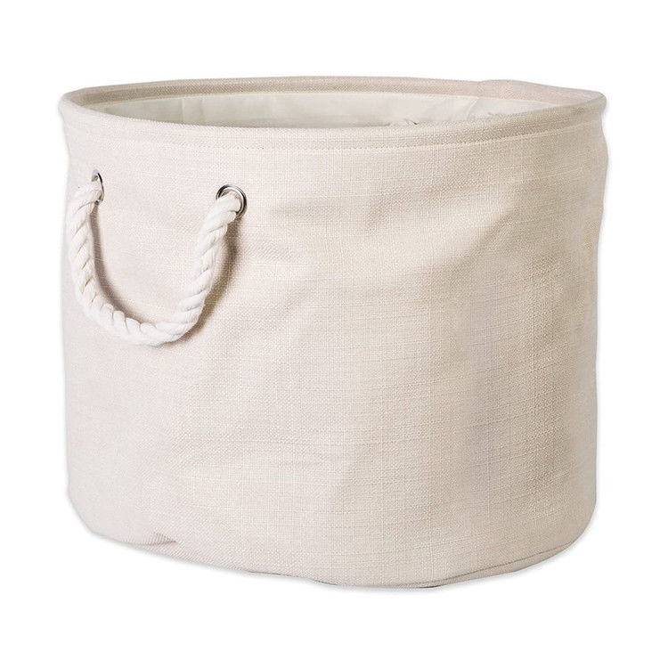 Coffre de rangement multifonctionnel pour ménage en tissu pour magazines jouets pour animaux de compagnie et linge