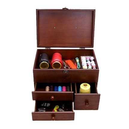 Ne pas soutenir la sélection de l'espace de la salle de couture en bois pour le stockage organisé