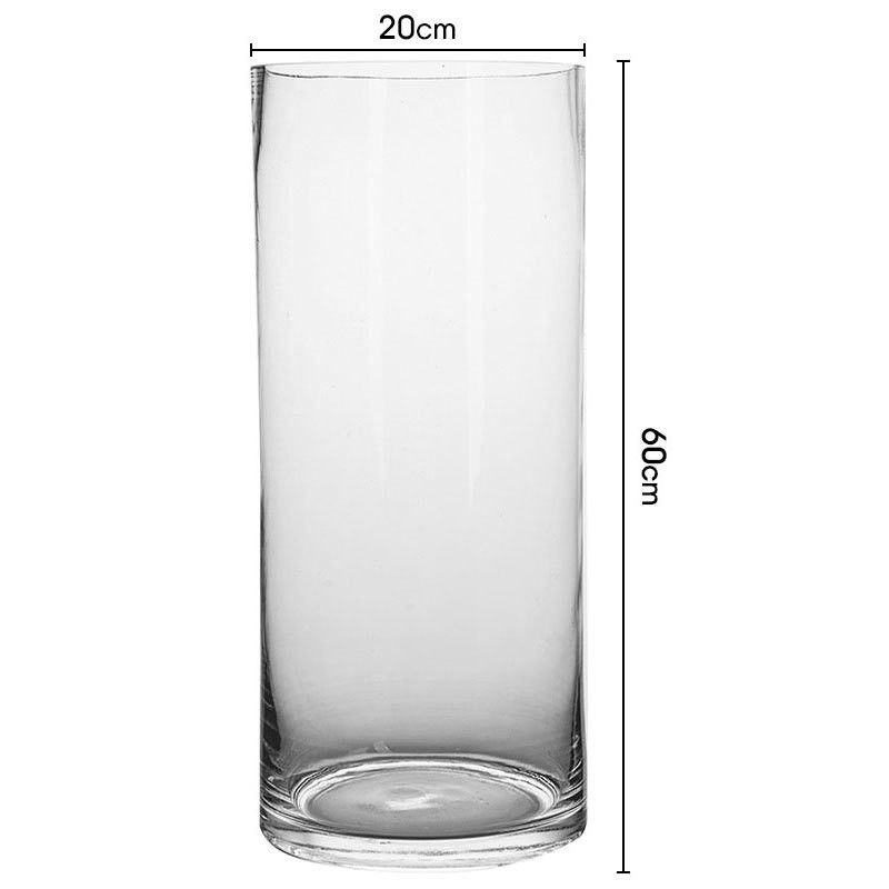 Des vases en verre minimalistes de 60 cm de haut La combinaison parfaite de style et de fonction