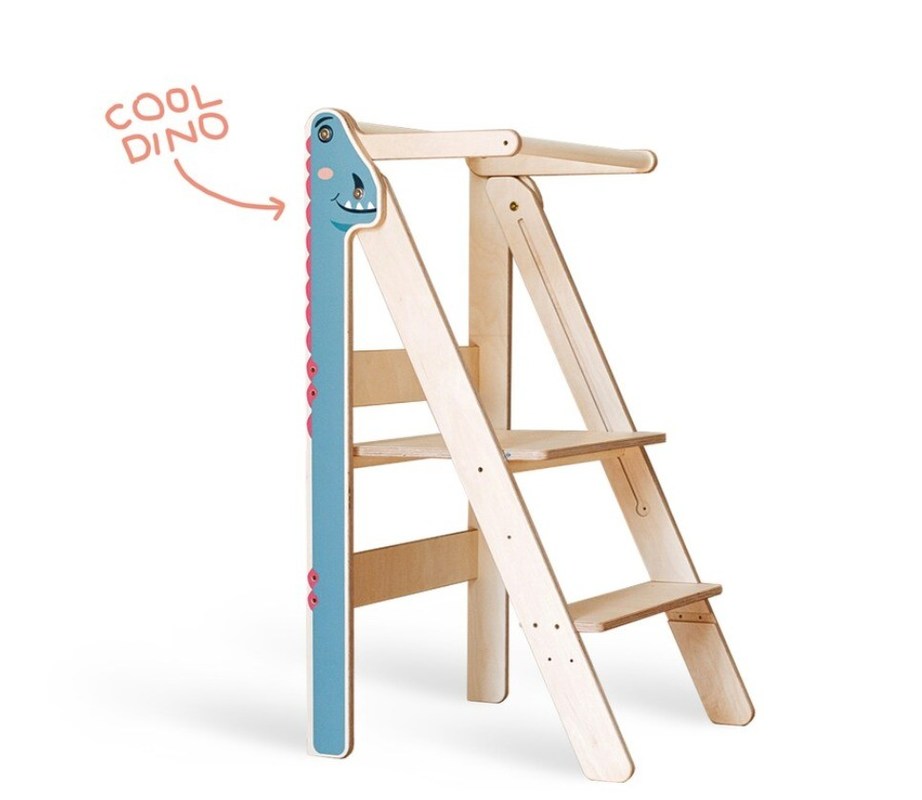 Tabouret d'apprentissage pliable de taille commune ou personnalisé Montessori