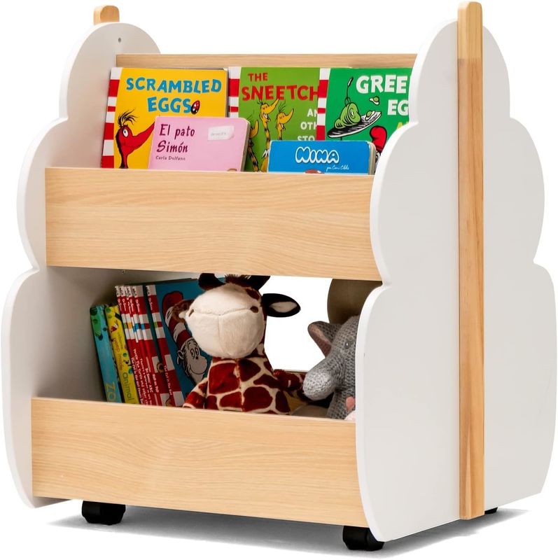 Armoire à livres pour enfants Armoire à livres en bois pour les tout-petits