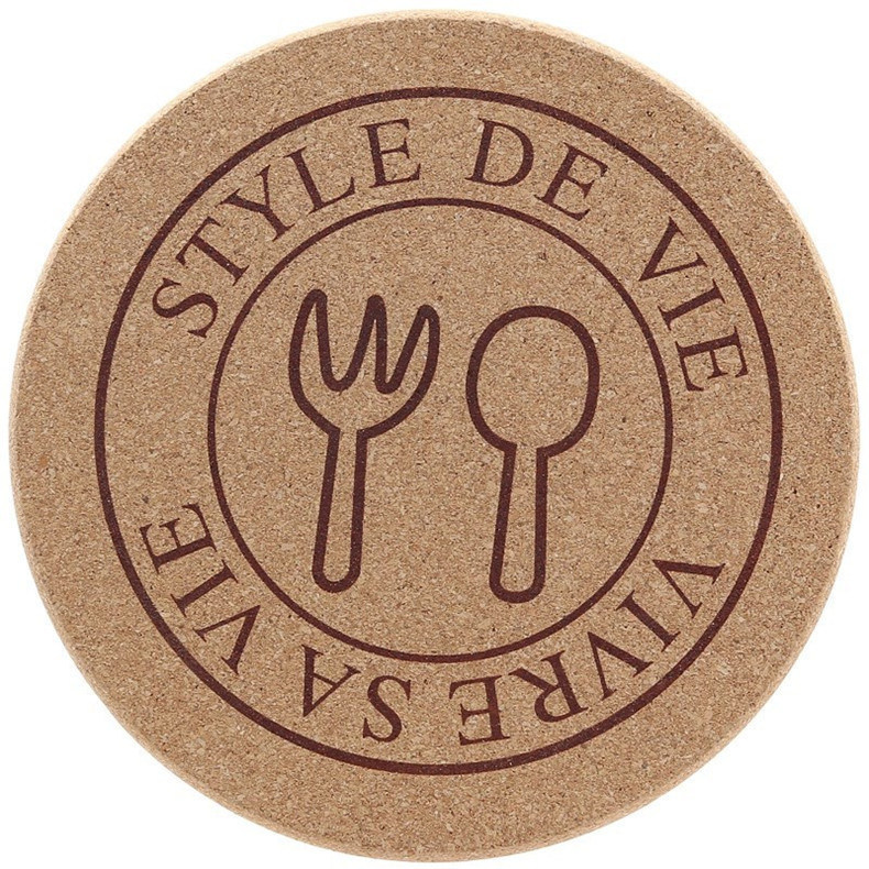 Des tapis de coupe en bois de liège de design classique pour les tapis en MDF Constellation sur mesure en stock