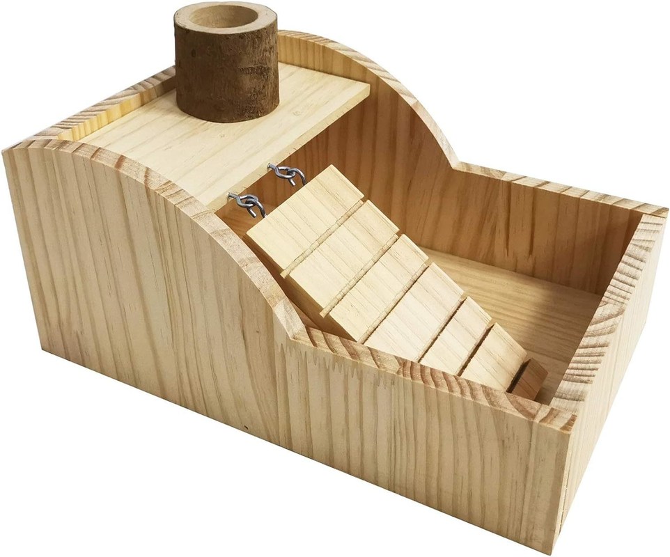 Boîte de bain en sable en bois avec échelle d'escalade